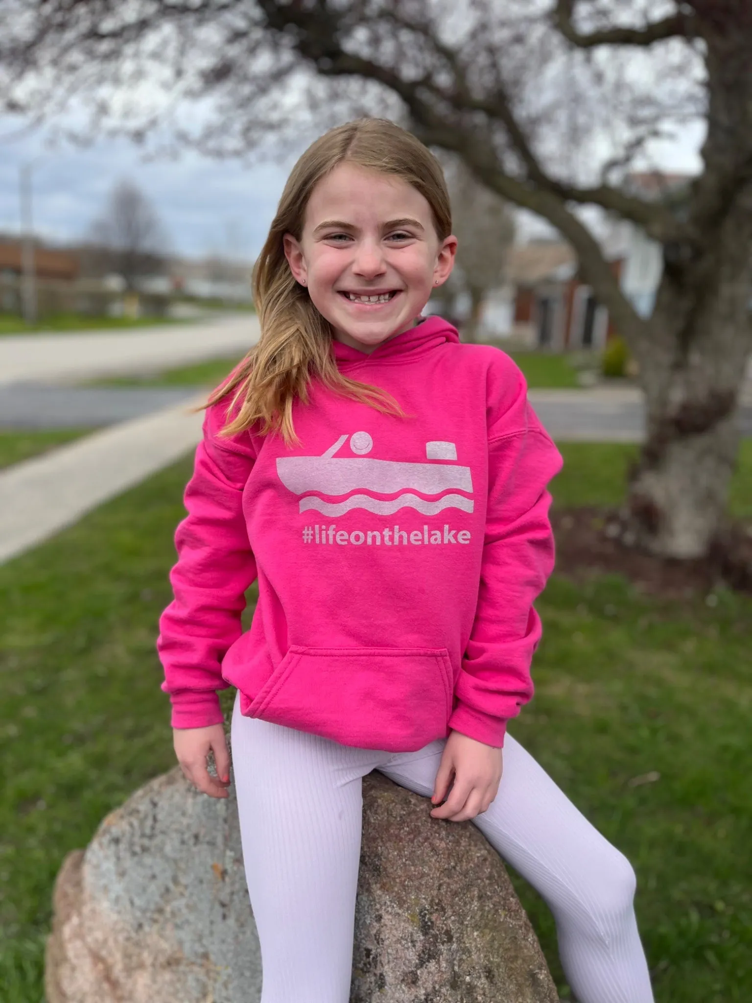 Life On the Lake Youth Hoodies