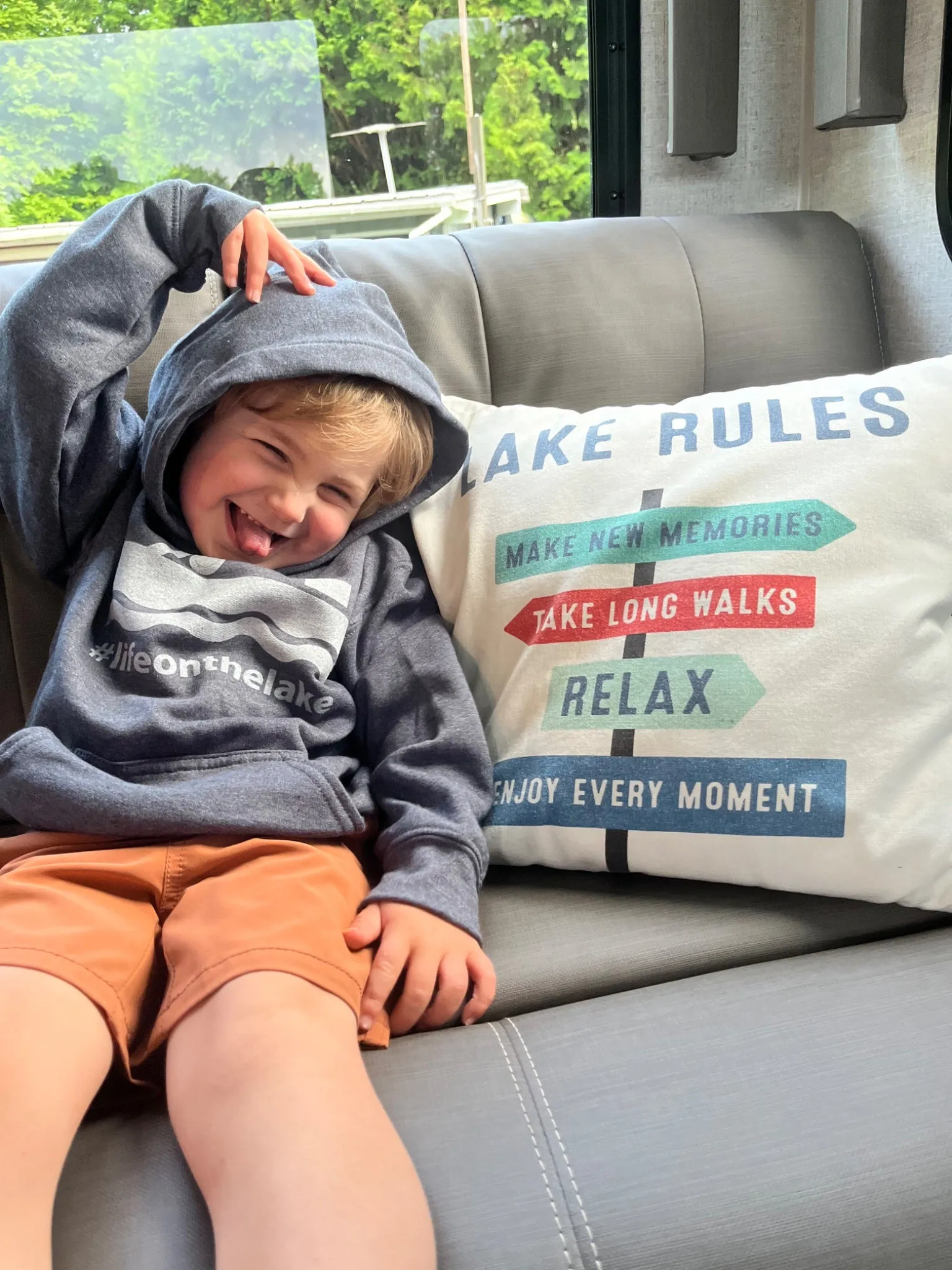 Life On the Lake Youth Hoodies