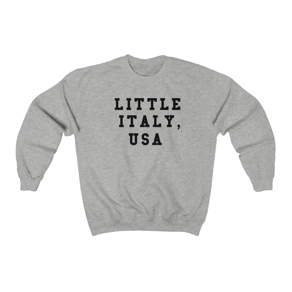 Little Italy, USA Unisex Heavy Blend Crewneck Sweatshirt