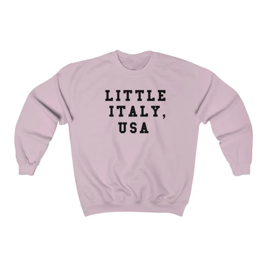 Little Italy, USA Unisex Heavy Blend Crewneck Sweatshirt