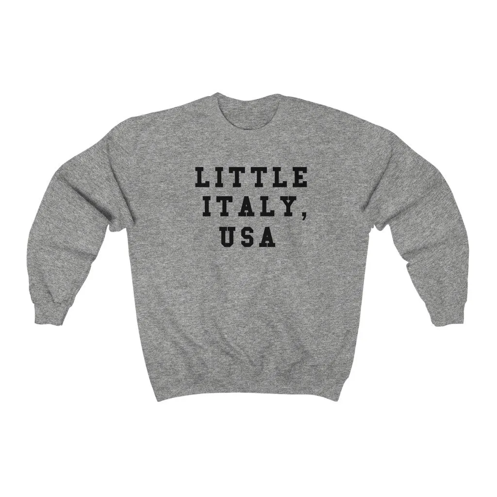 Little Italy, USA Unisex Heavy Blend Crewneck Sweatshirt