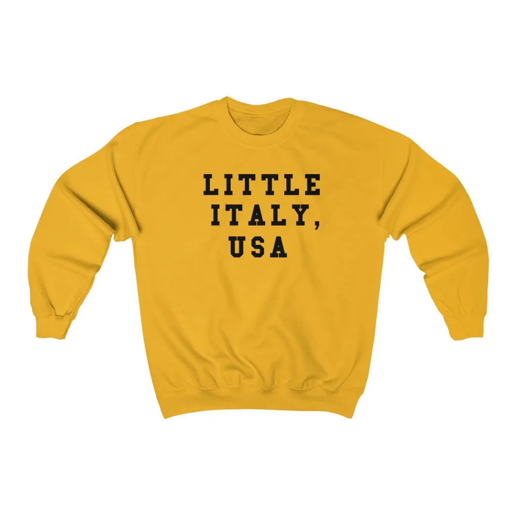 Little Italy, USA Unisex Heavy Blend Crewneck Sweatshirt
