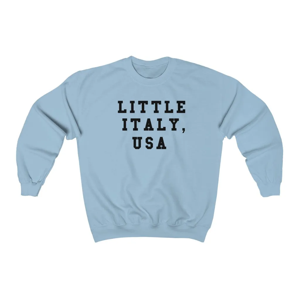 Little Italy, USA Unisex Heavy Blend Crewneck Sweatshirt