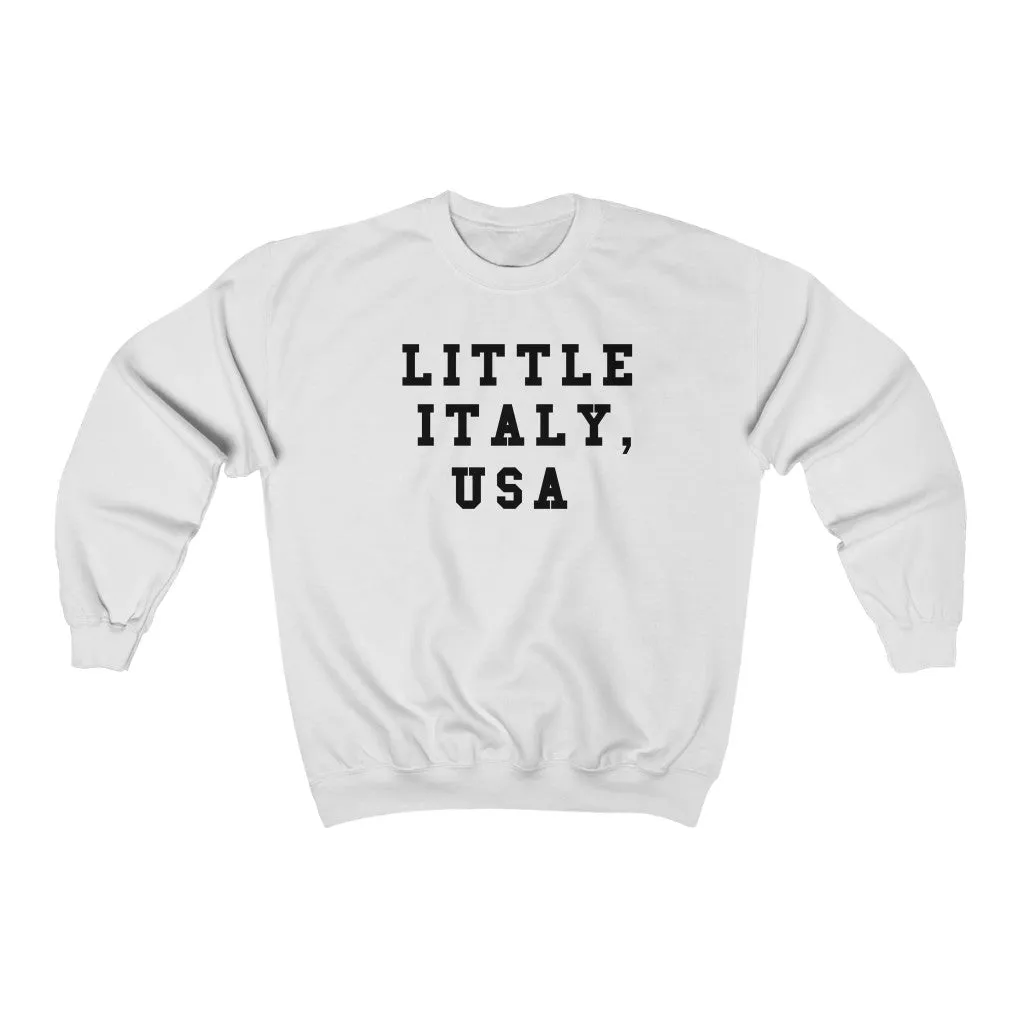 Little Italy, USA Unisex Heavy Blend Crewneck Sweatshirt