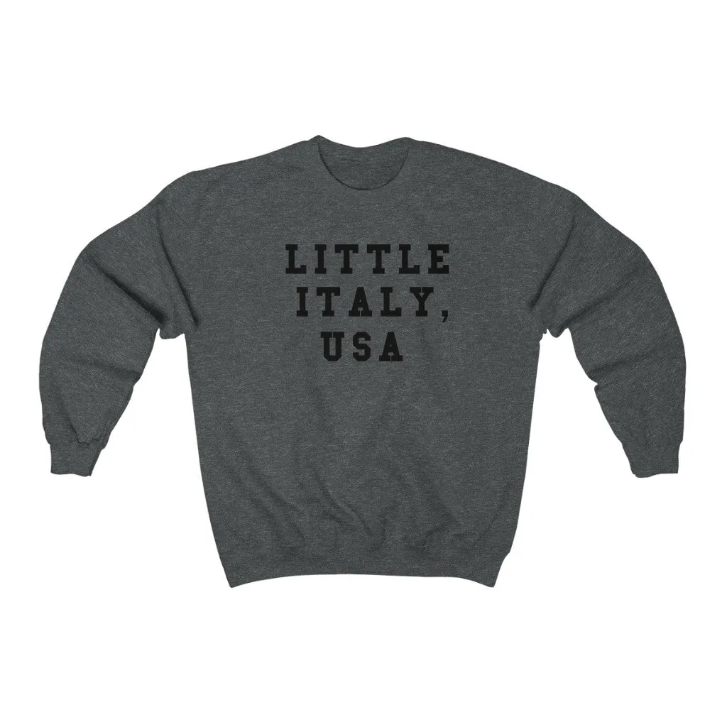 Little Italy, USA Unisex Heavy Blend Crewneck Sweatshirt
