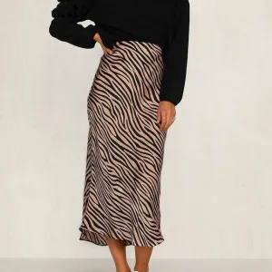 Long Skirts For Women dress Skirt Leather
