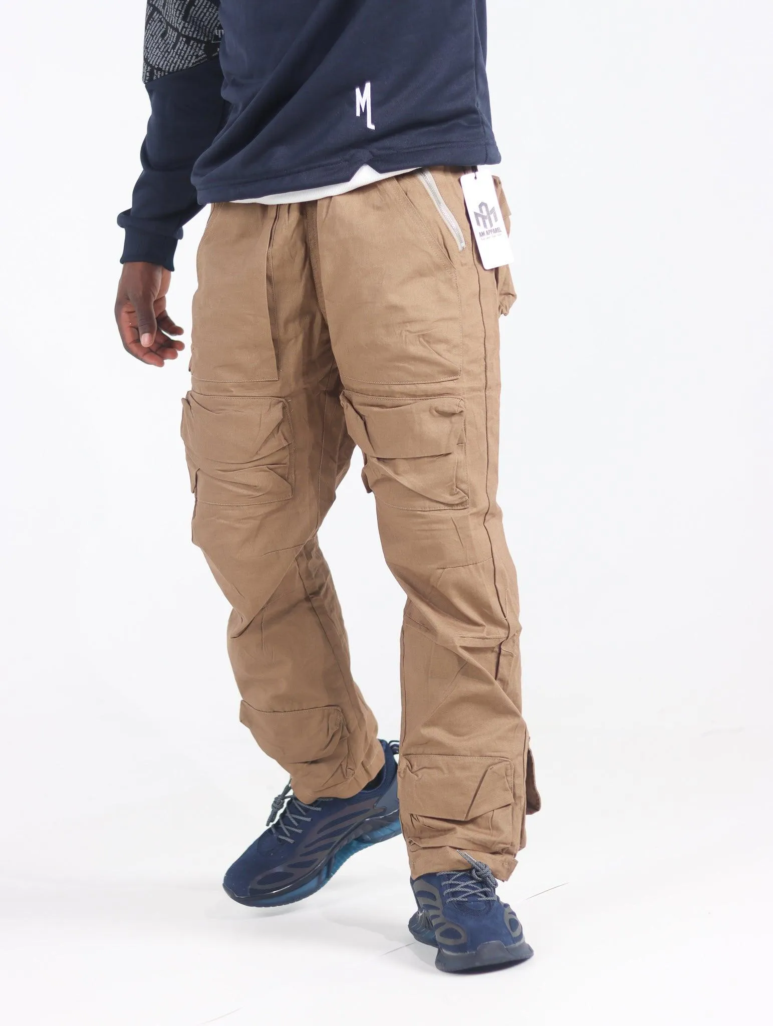 Men's High Street Multi-Pocket Cargo Pants