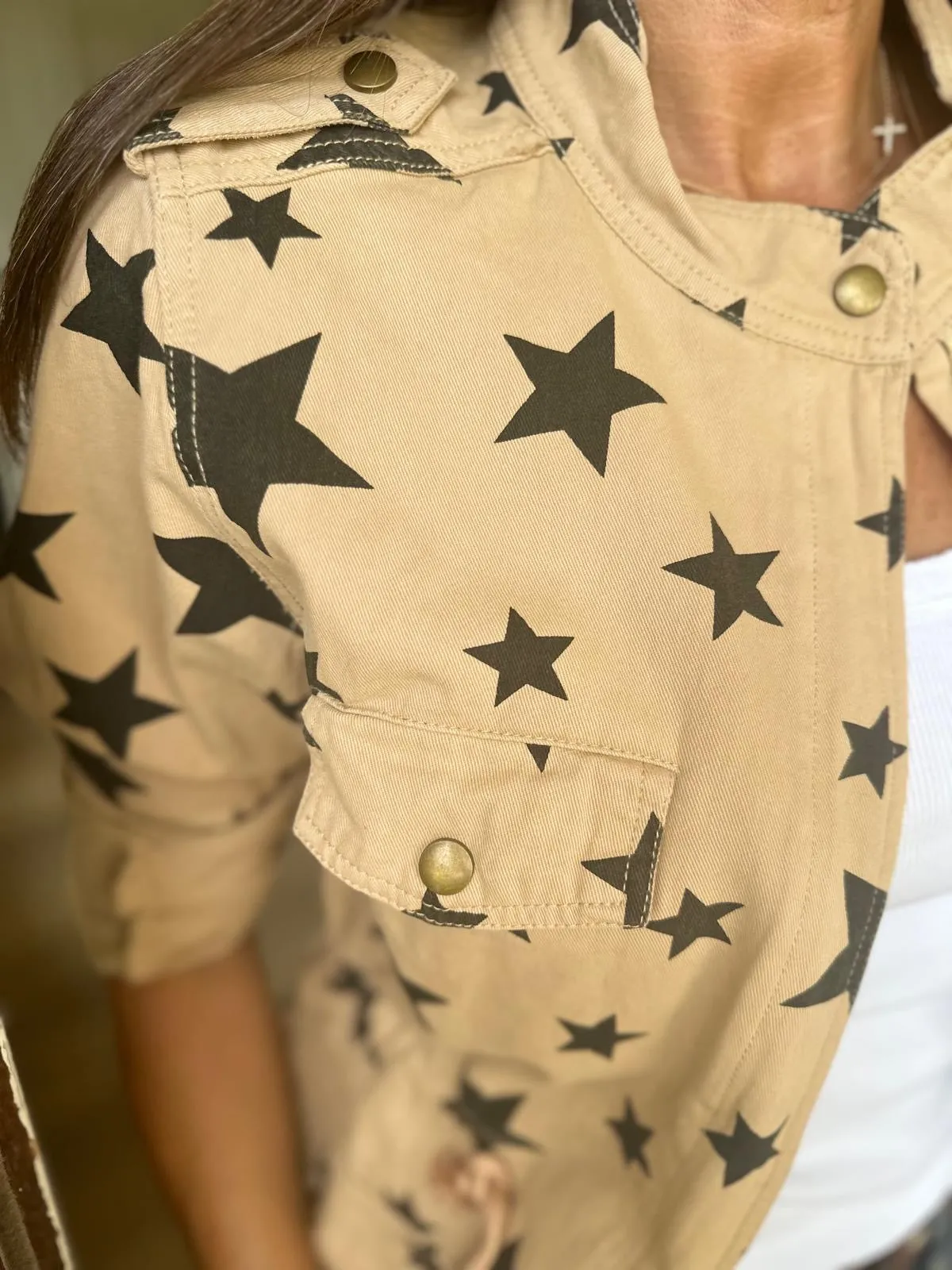 Niko Star Jacket - Sand