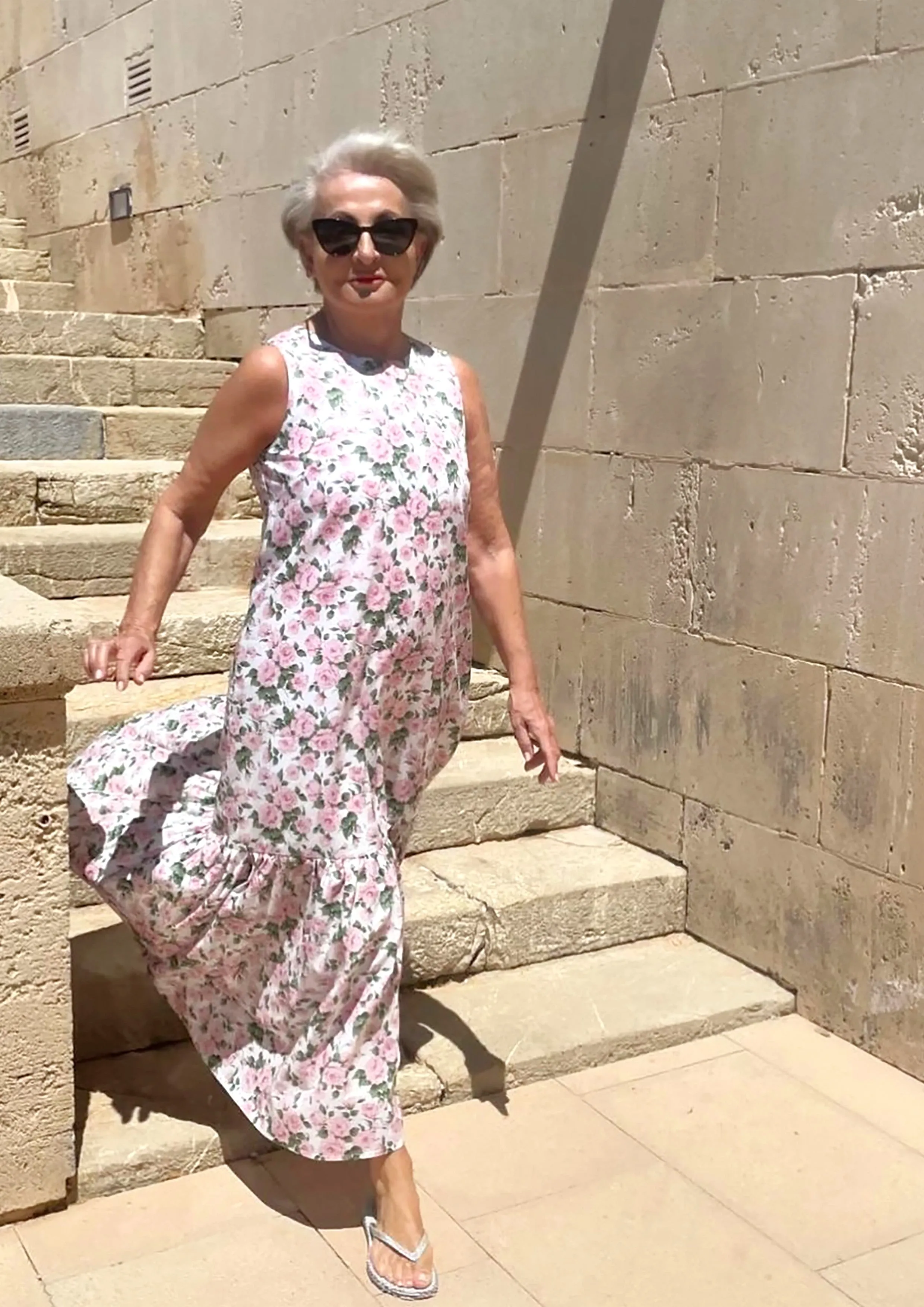Nora Maxi Dress made with Liberty Fabric - size 10