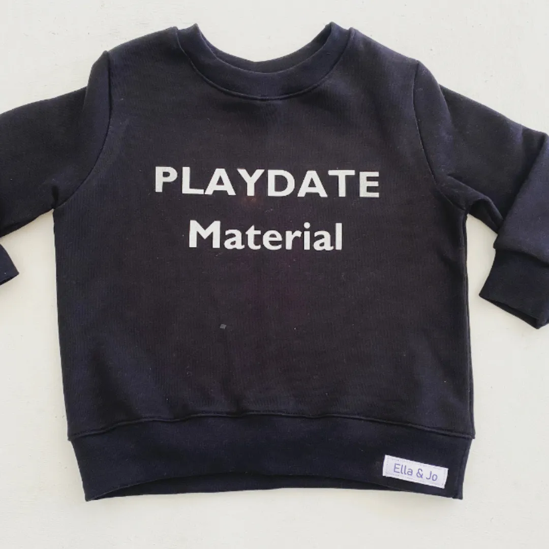 Playdate Material Sweater
