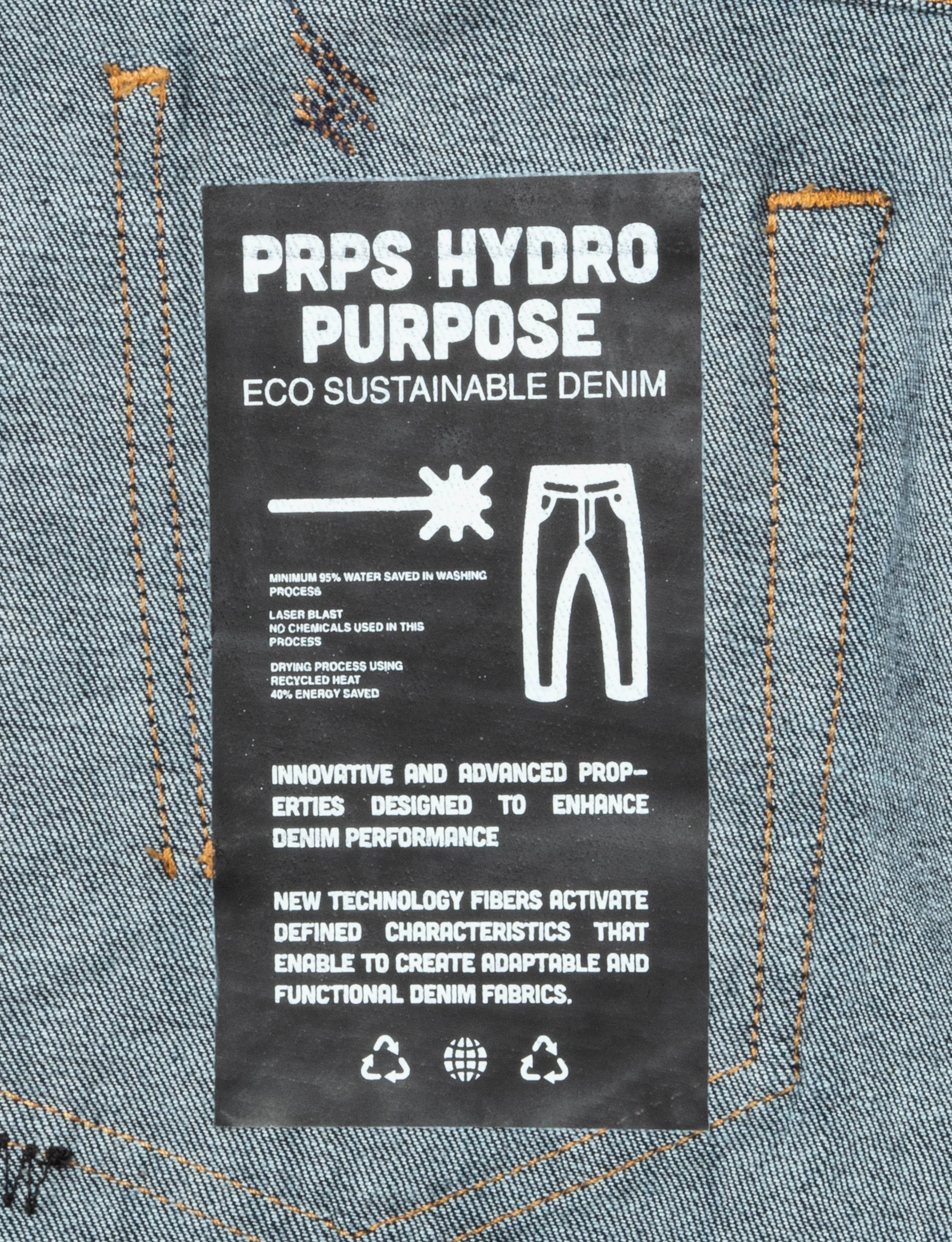 PRPS Grey Windsor Soundness Jeans