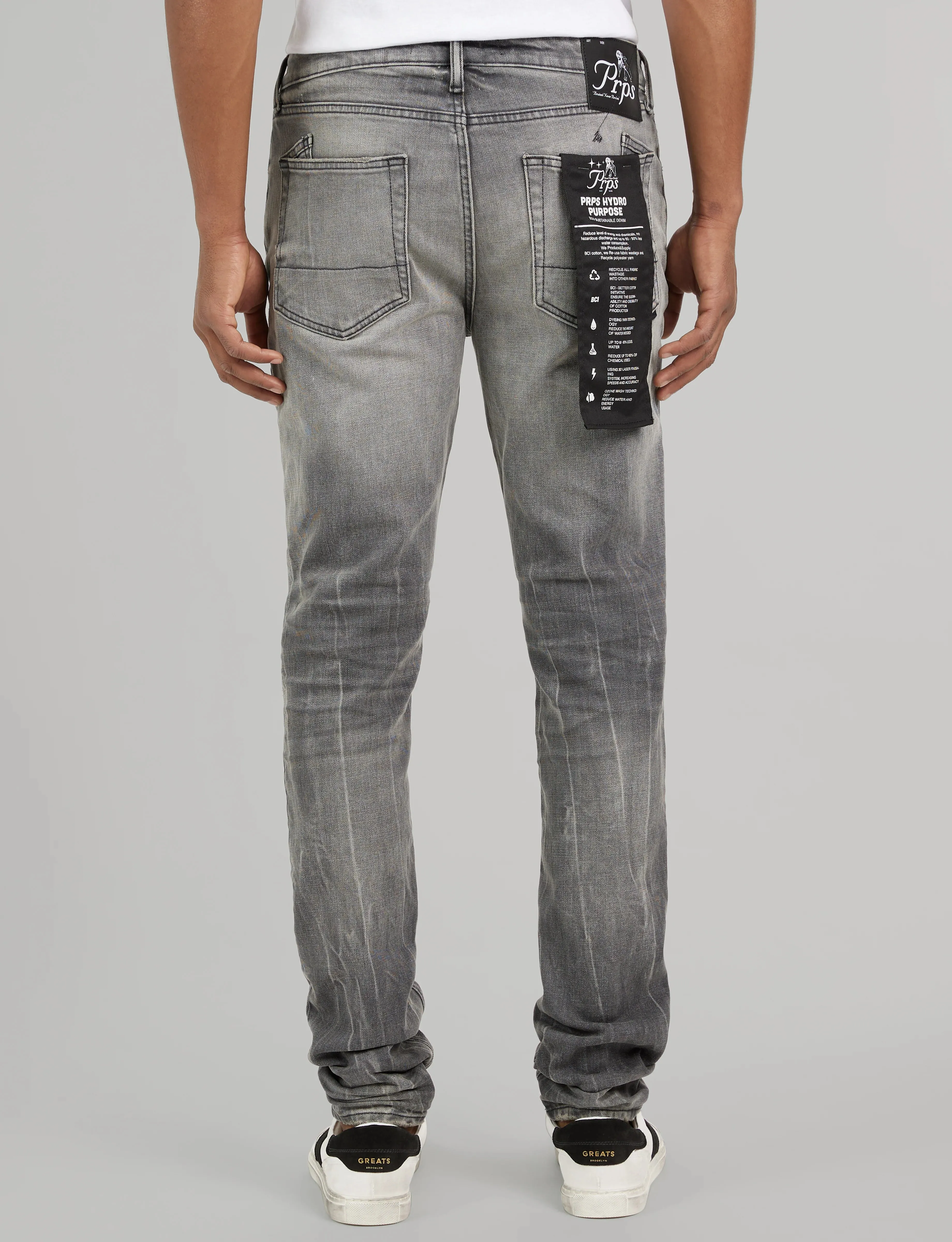 PRPS Grey Windsor Soundness Jeans