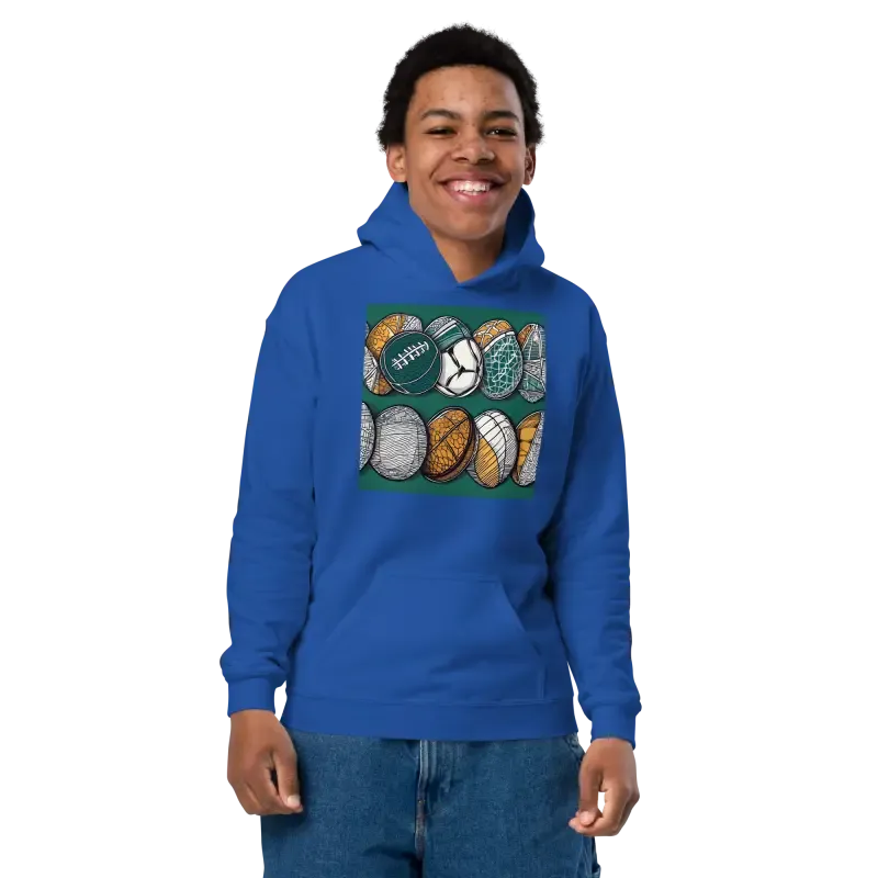Rock the Cozy Youth Heavy Blend Hoodie