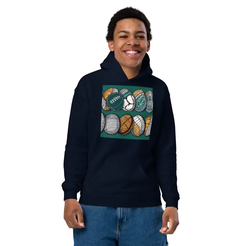 Rock the Cozy Youth Heavy Blend Hoodie