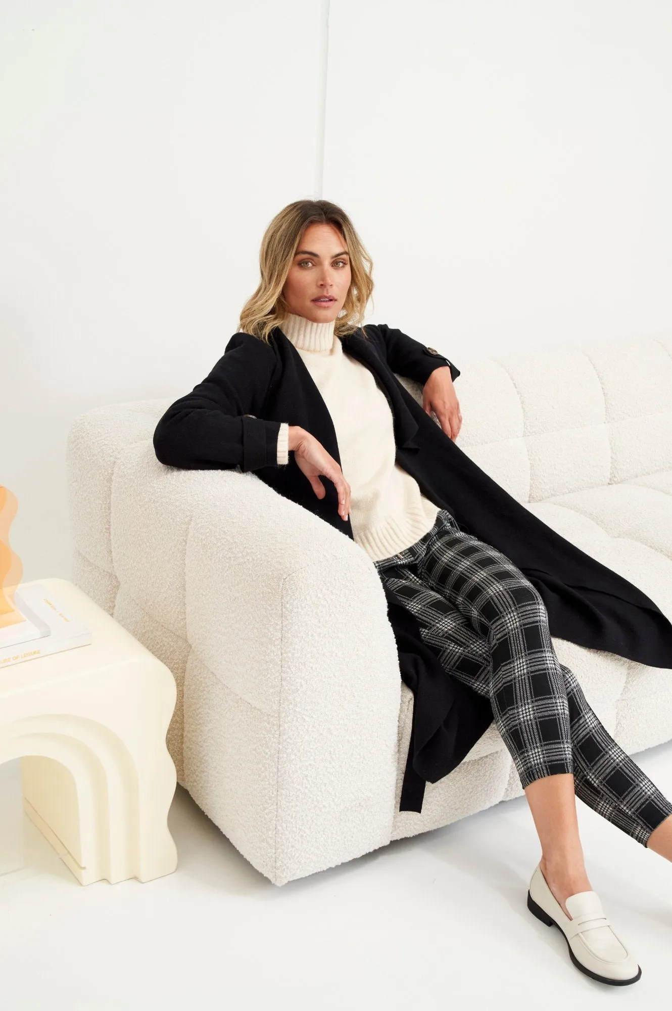 Rudie Trench Coat - Black
