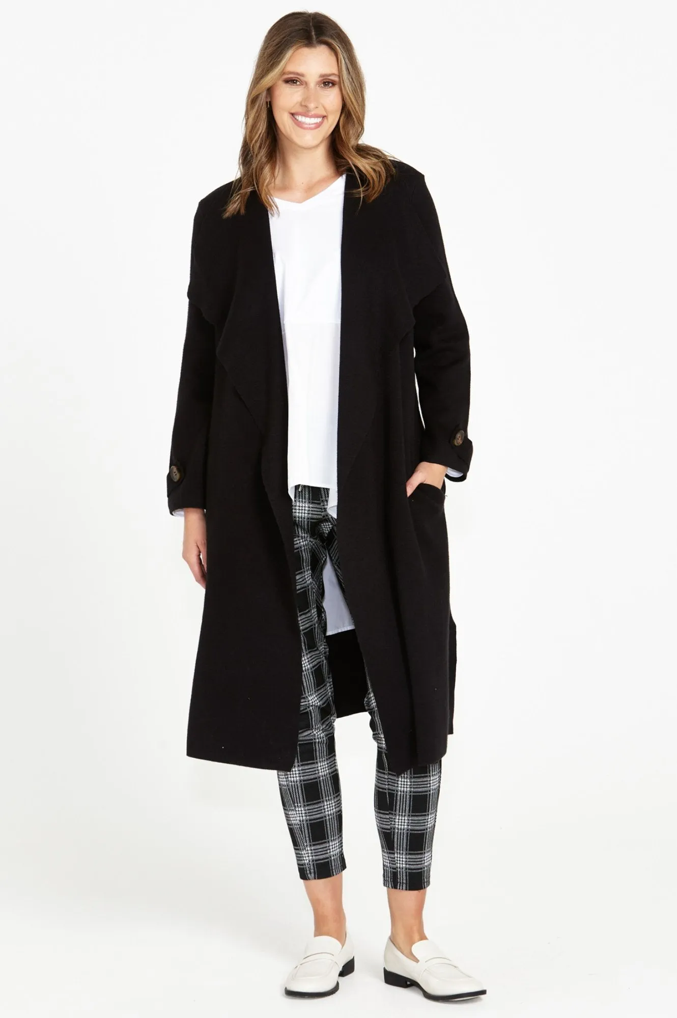 Rudie Trench Coat - Black