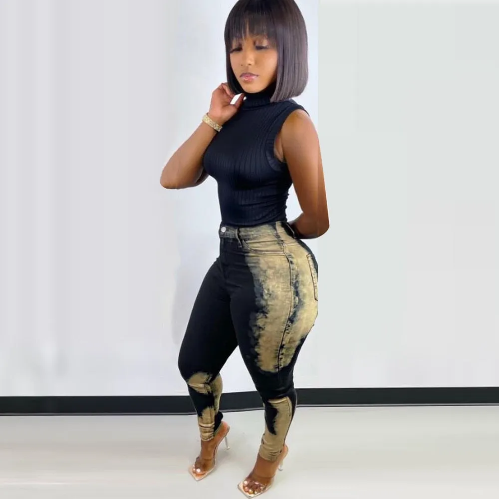 Sexy Stylish High Waisted Jeans