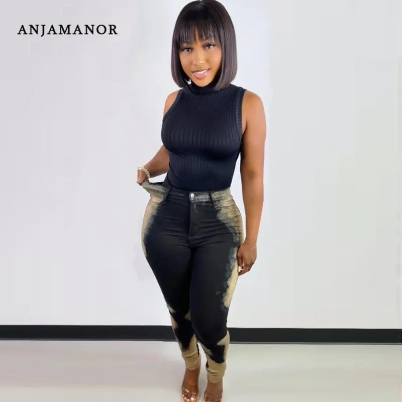 Sexy Stylish High Waisted Jeans