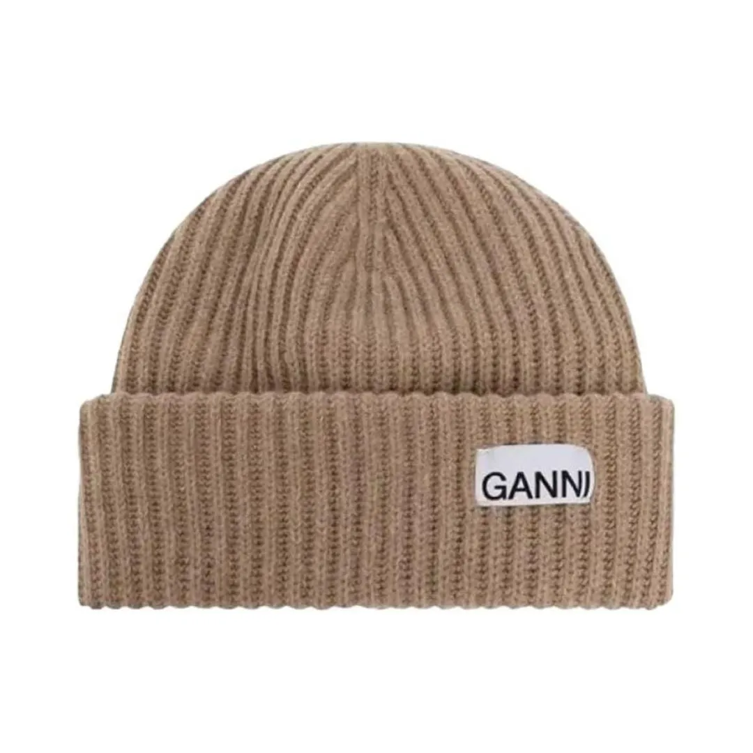 Structured Rib Beanie (Tiger's Eye)
