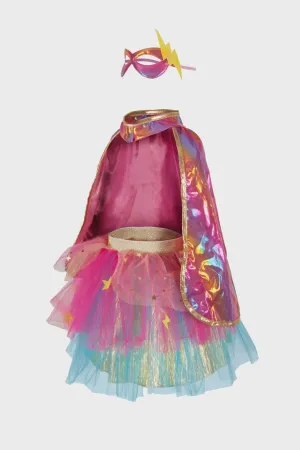 SUPER DOOPER TUTU/CAPE/MASK 4-6
