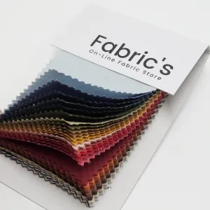 [Swatch] Solid Checks Brushed Wool Polyester Woven Fabric  - FAB1536