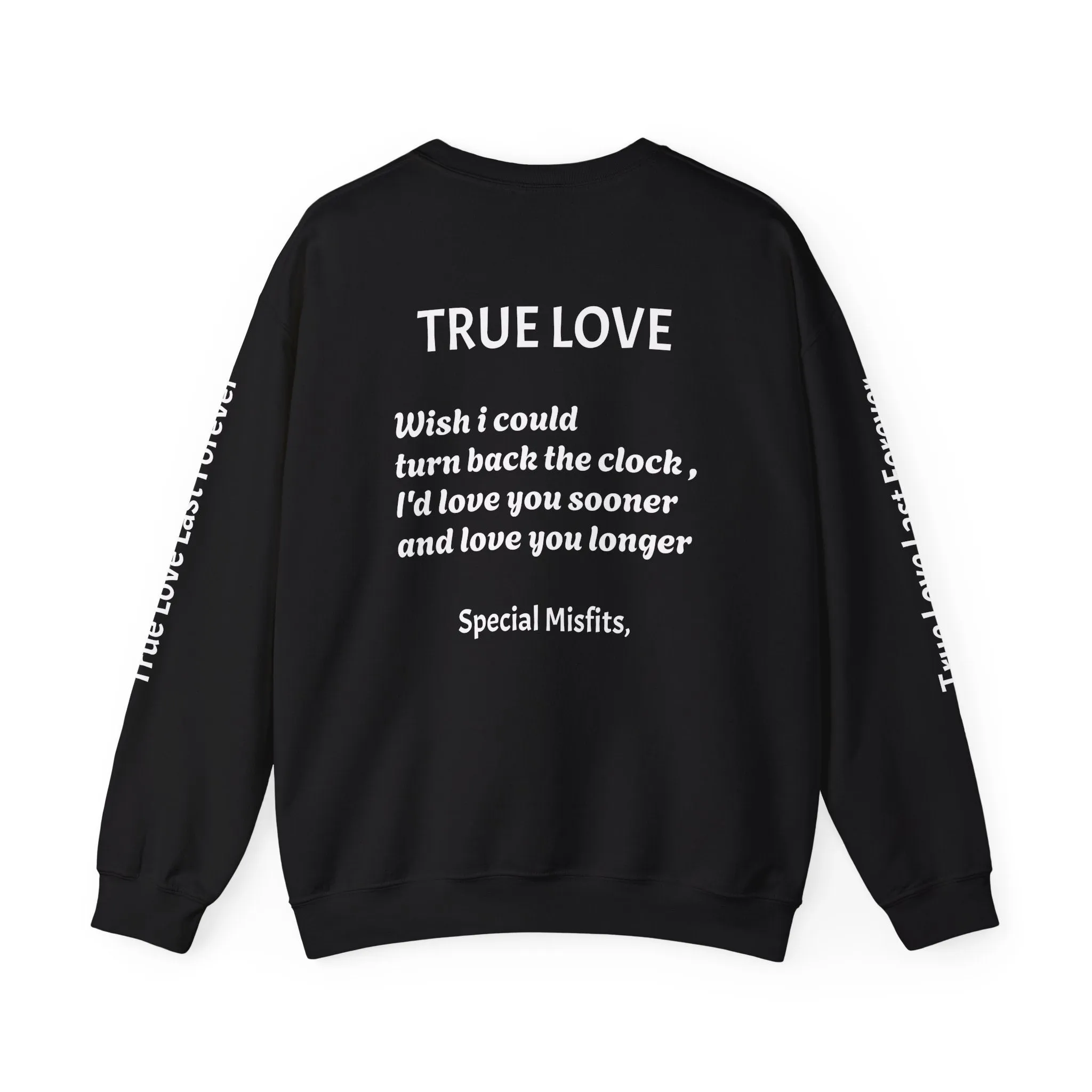 'True Love' Unisex Heavy Blend Crewneck Sweatshirt