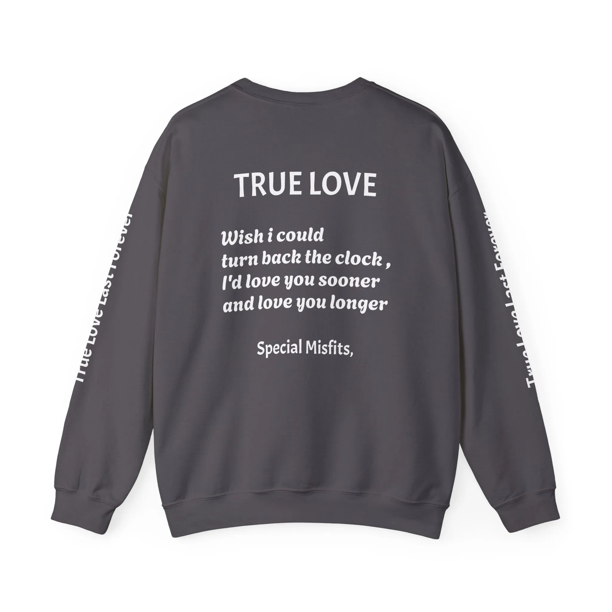 'True Love' Unisex Heavy Blend Crewneck Sweatshirt