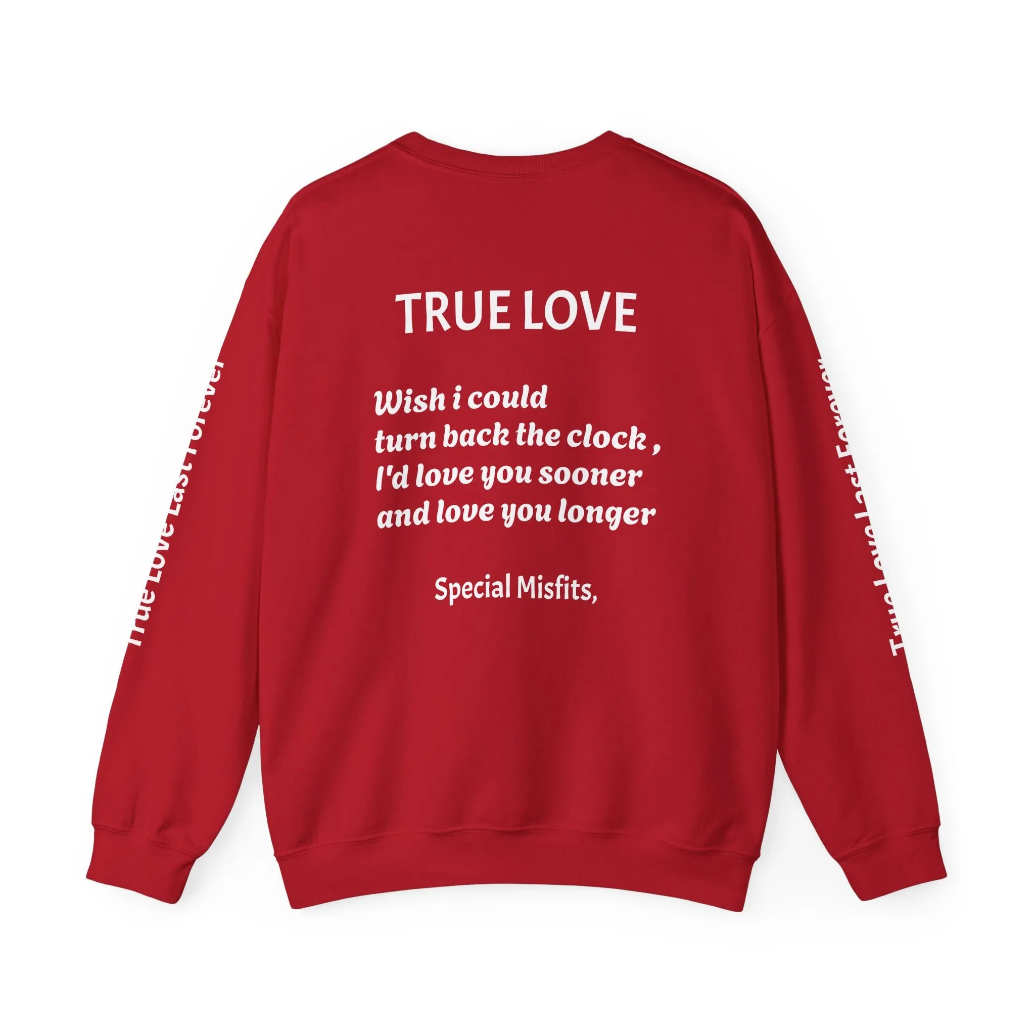 'True Love' Unisex Heavy Blend Crewneck Sweatshirt