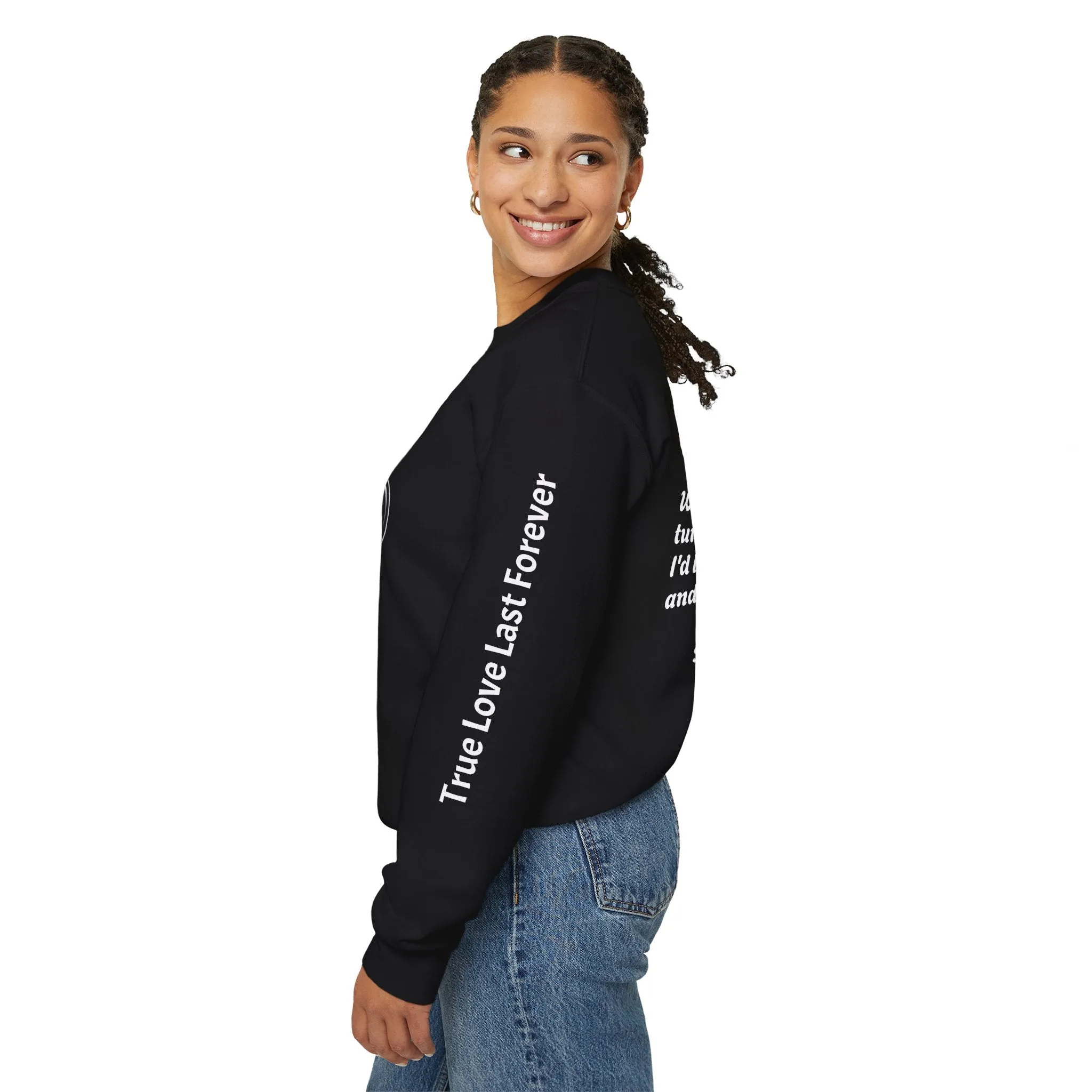 'True Love' Unisex Heavy Blend Crewneck Sweatshirt