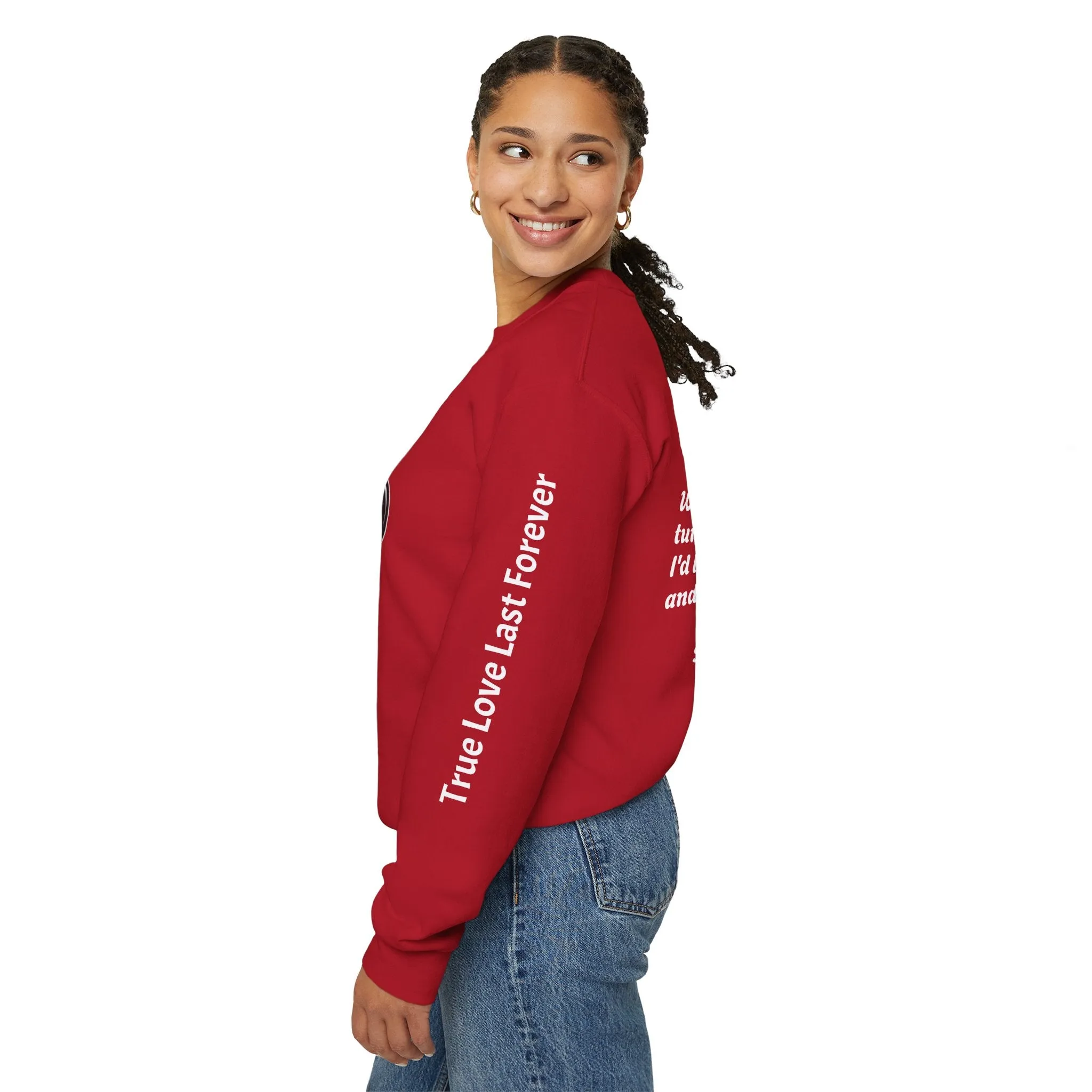 'True Love' Unisex Heavy Blend Crewneck Sweatshirt