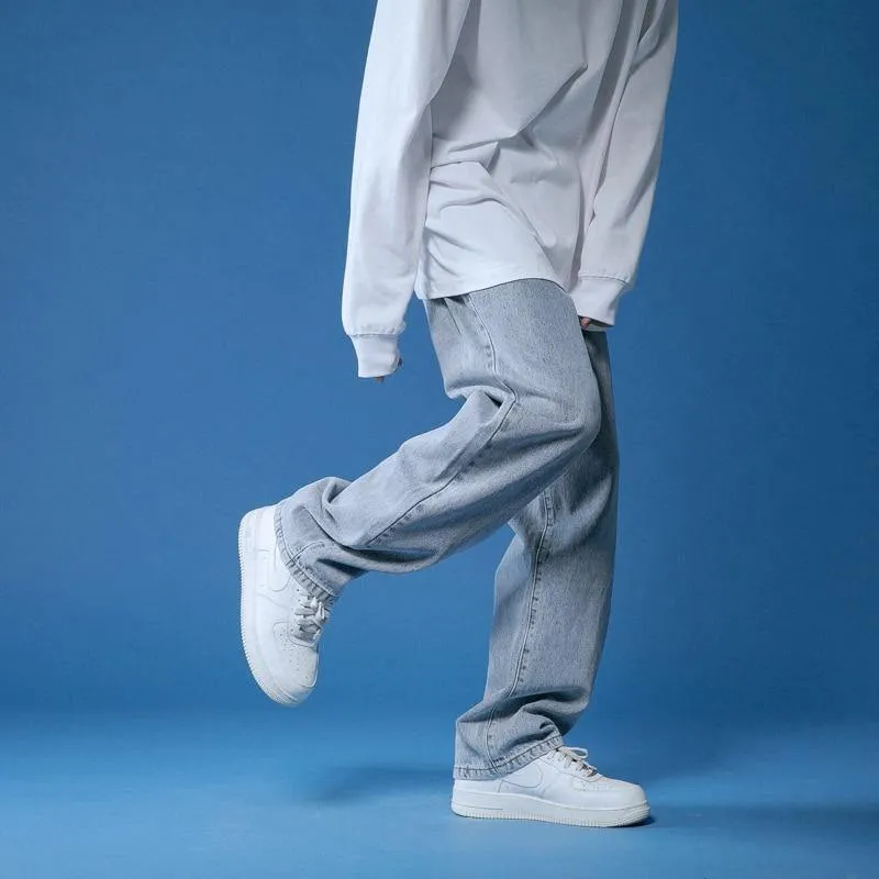 Unisex Baggy Korean Jeans