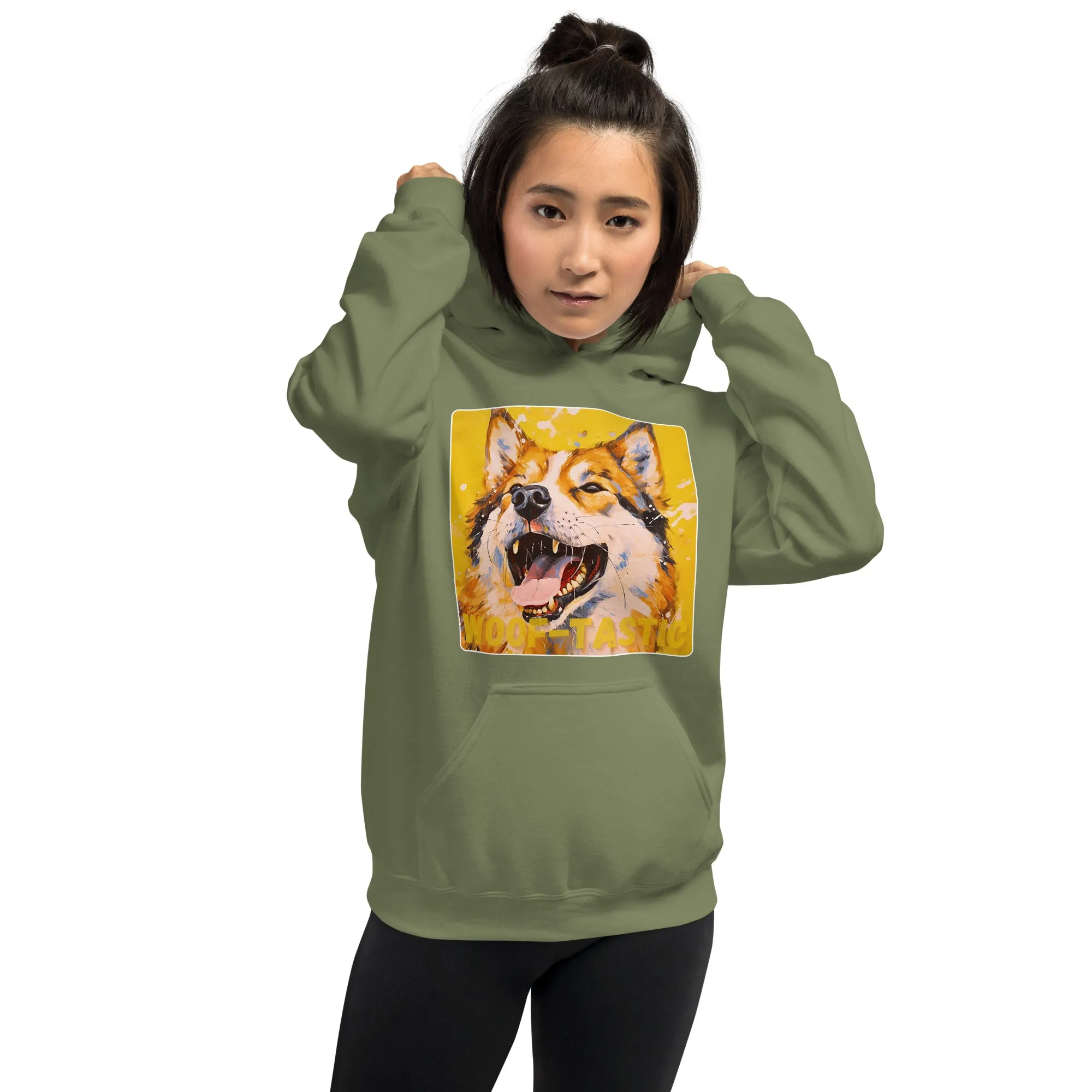 Unisex Hoodie Woof-tastic Akita