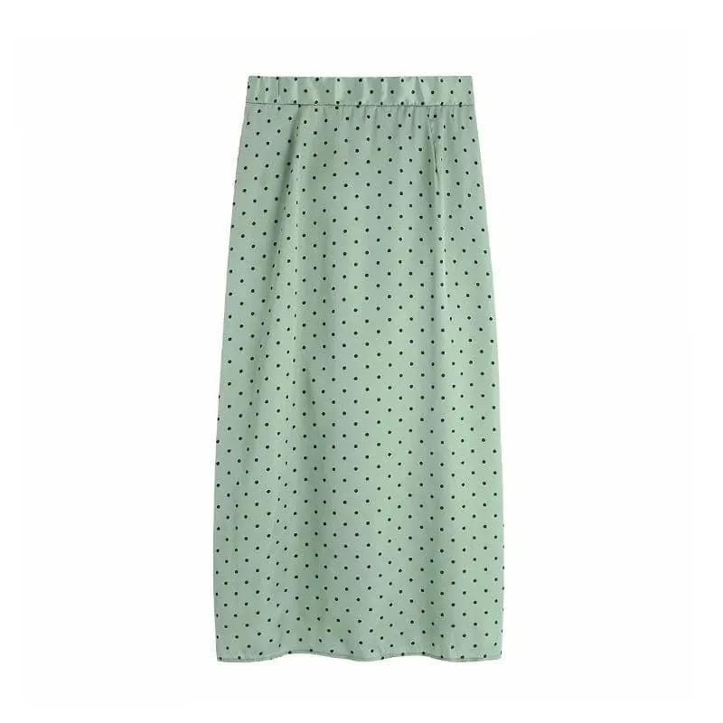 VINTAGE ELEGANT MIDI SKIRT