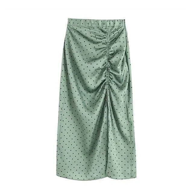 VINTAGE ELEGANT MIDI SKIRT