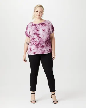 Willow Muscle Tee | Purple / Black