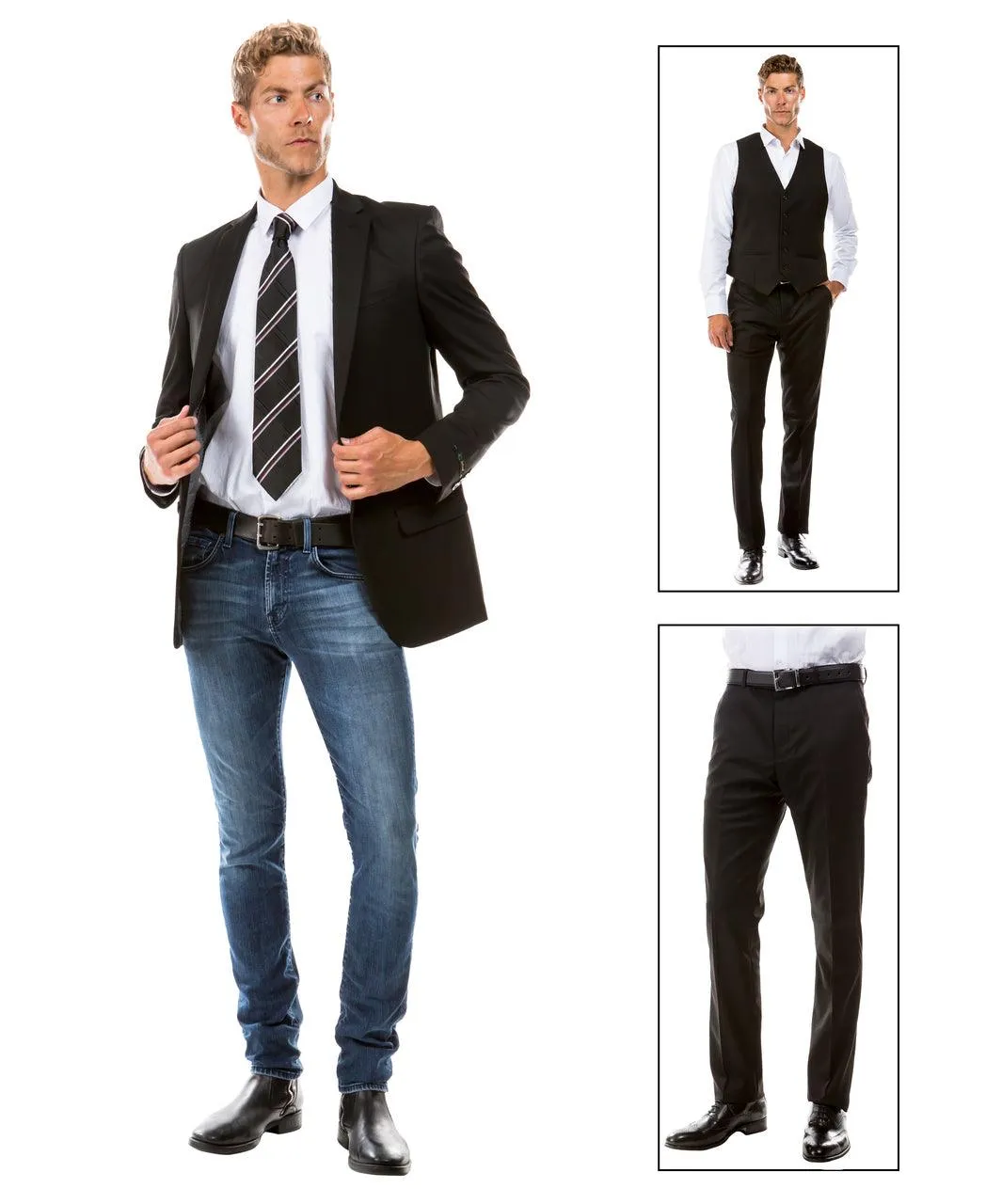 Zegarie Slim Fit Suit Separates Jacket, Gunpowder Grey