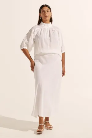 Zoe Kratzmann, Blend Skirt | Porcelain
