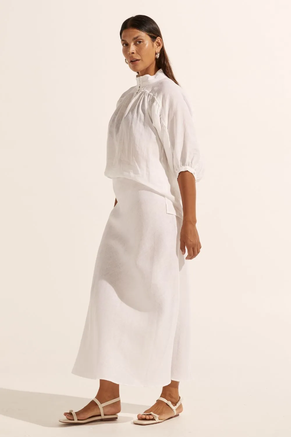 Zoe Kratzmann, Blend Skirt | Porcelain