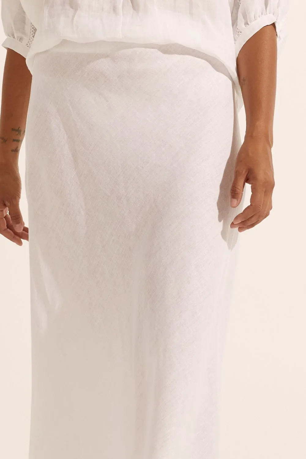 Zoe Kratzmann, Blend Skirt | Porcelain